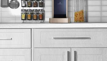 Modern kitchen interior with new oven
